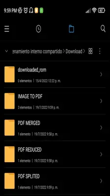 Simple And Fast PDFs Tools android App screenshot 0